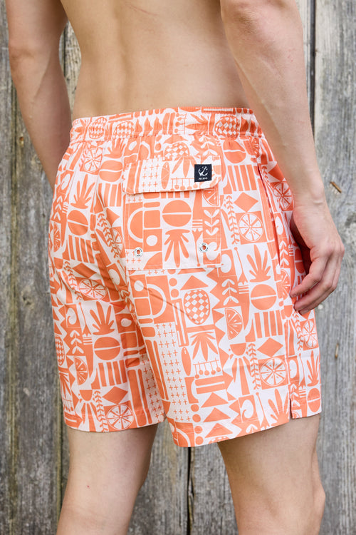 Barbuda Trunk - Vermillion Limin