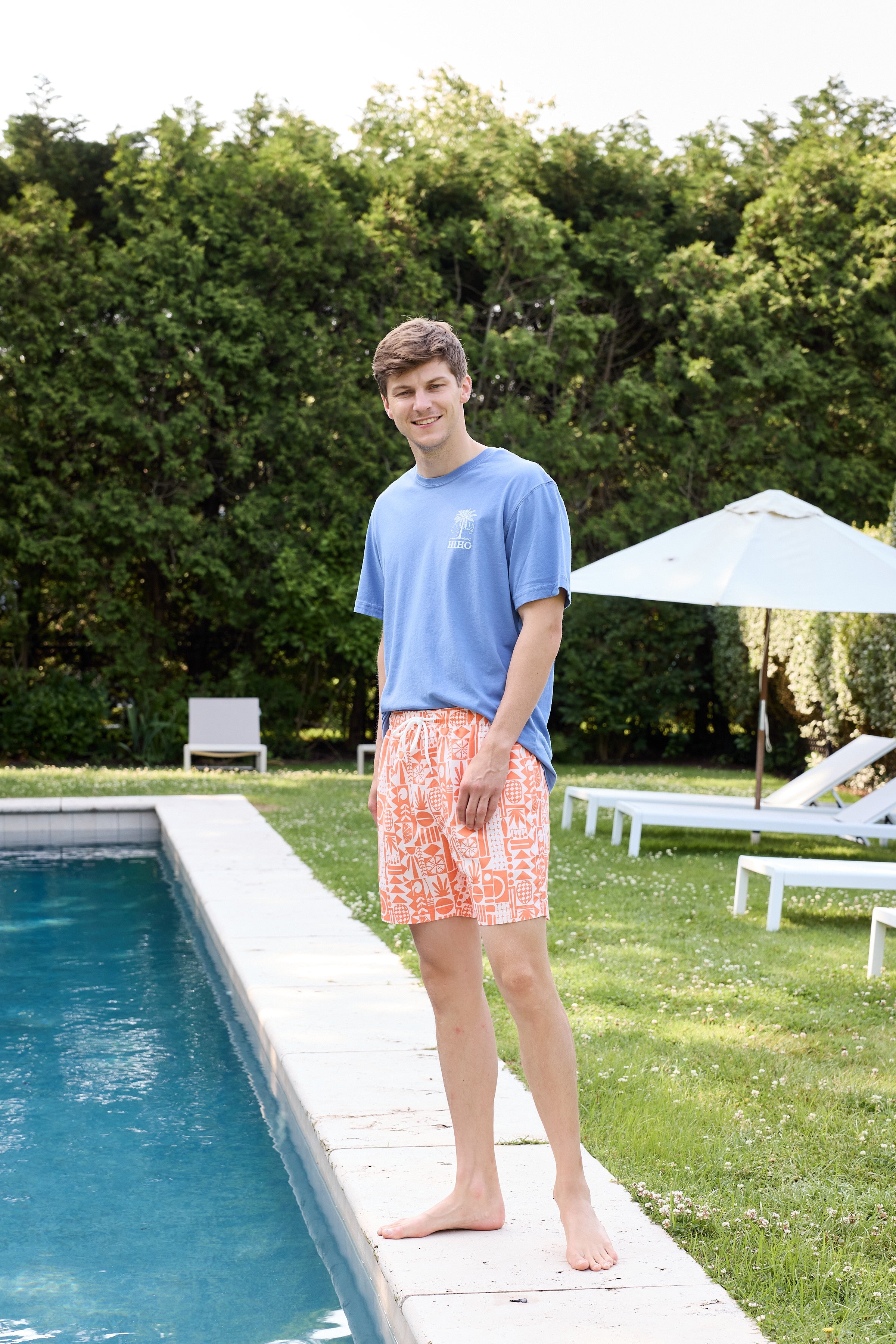 Barbuda Trunk - Vermillion Limin