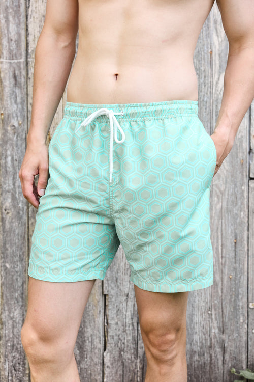 Barbuda Trunk - Honey Zephyr Green