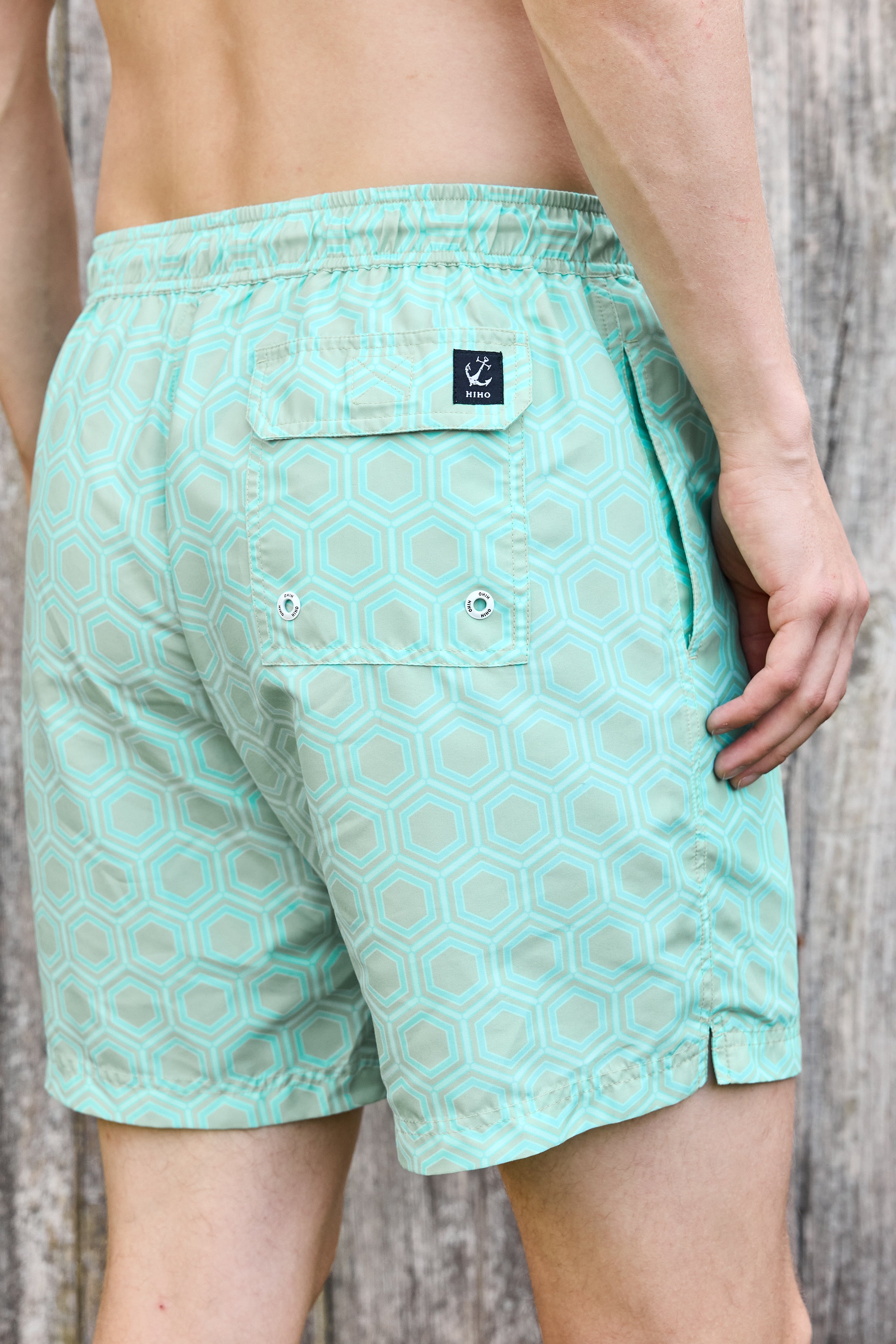 Barbuda Trunk - Honey Zephyr Green