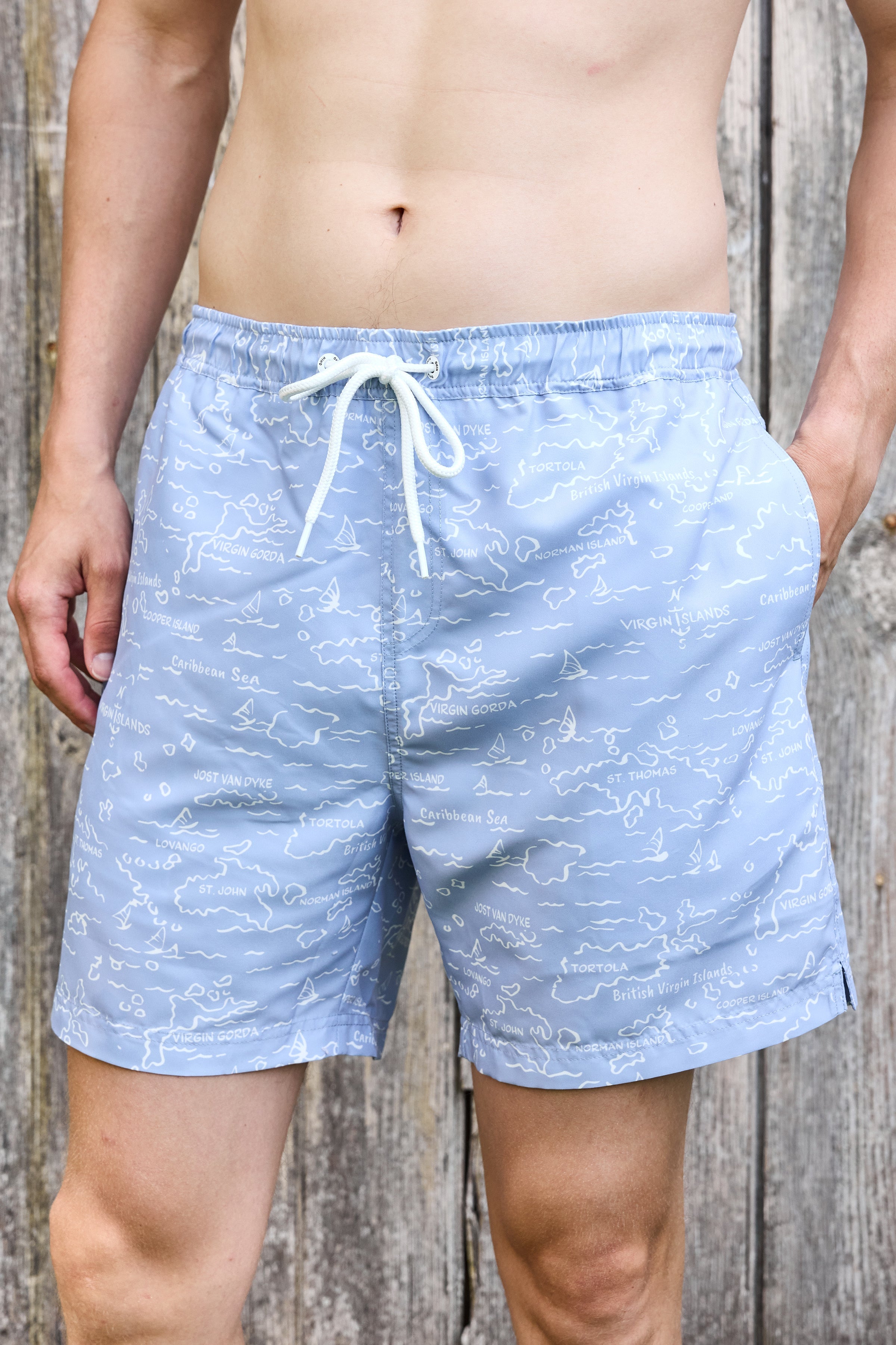 Barbuda Trunk - VI Map Lavender