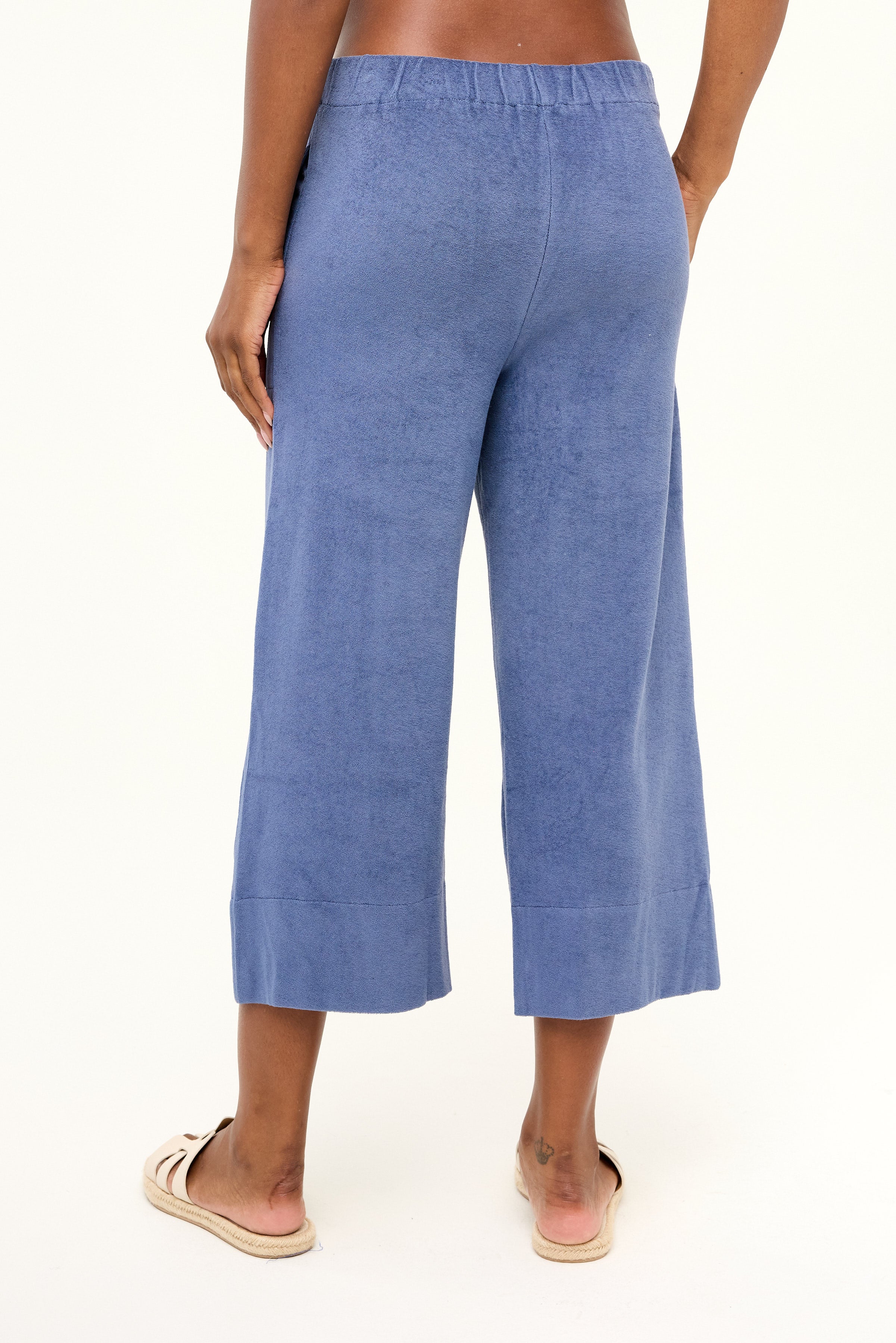 Terry Capri Pant - Vintage Indigo