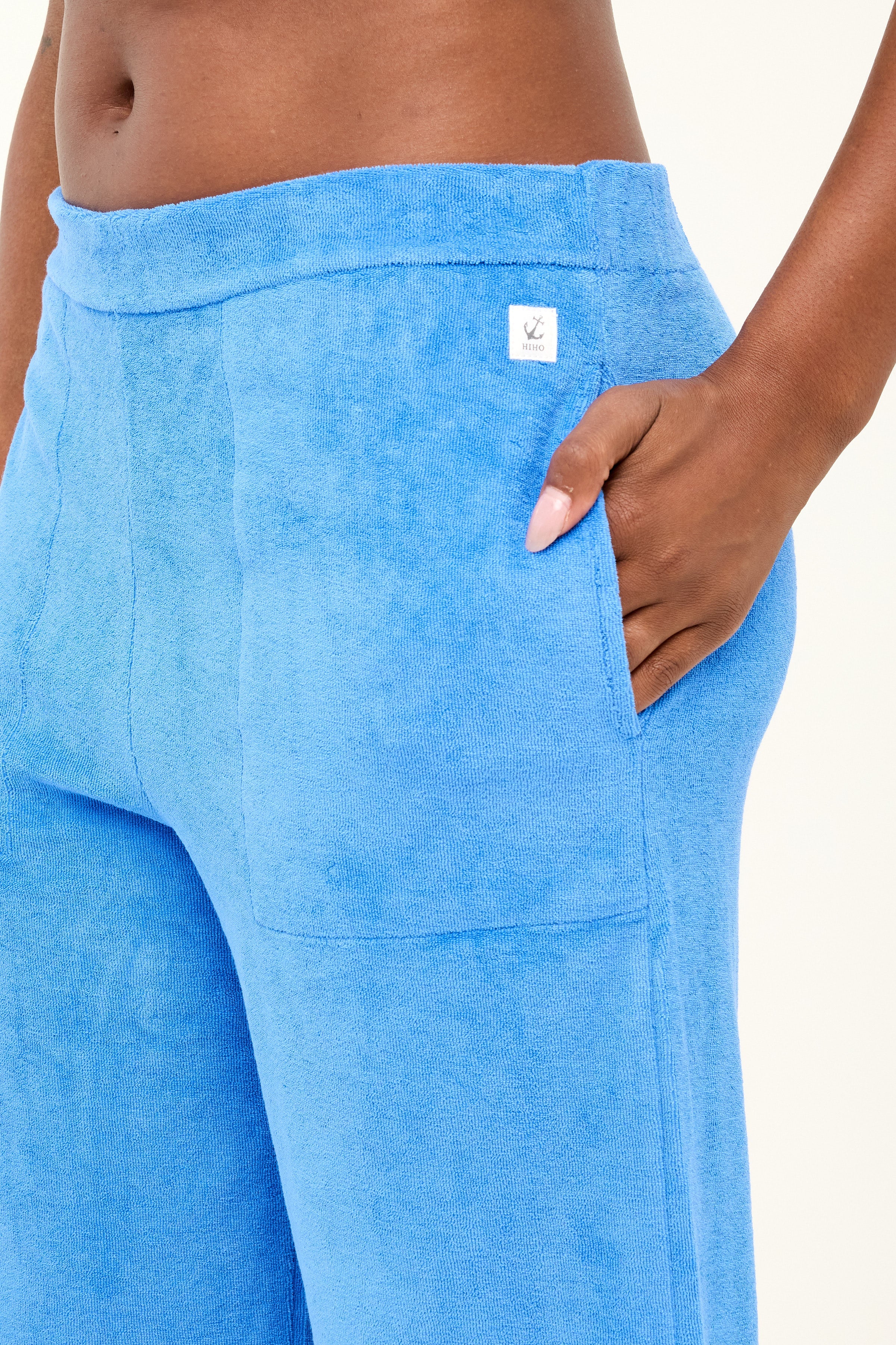Terry Capri Pant - Ultramarine