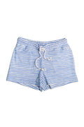 Terry Shorts - Lavender Stripe