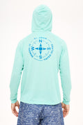 Eli Hoodie VI Compass UPF50 Top - Sea Foam