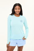 VI Compass UPF50 Top - Sea Green